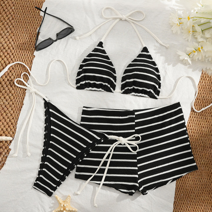 Damen Triangel-Bikini mit sportlichem Short-Design Echo Archiv