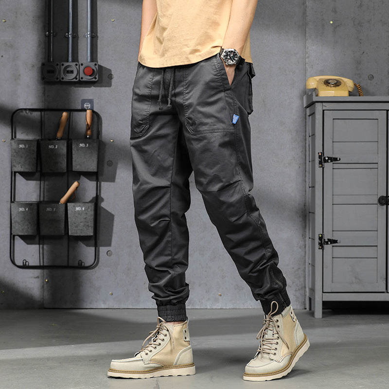 Herren funktionale Outdoor-Hose mit elastischem Bund und praktischen Taschen Echoarchiv