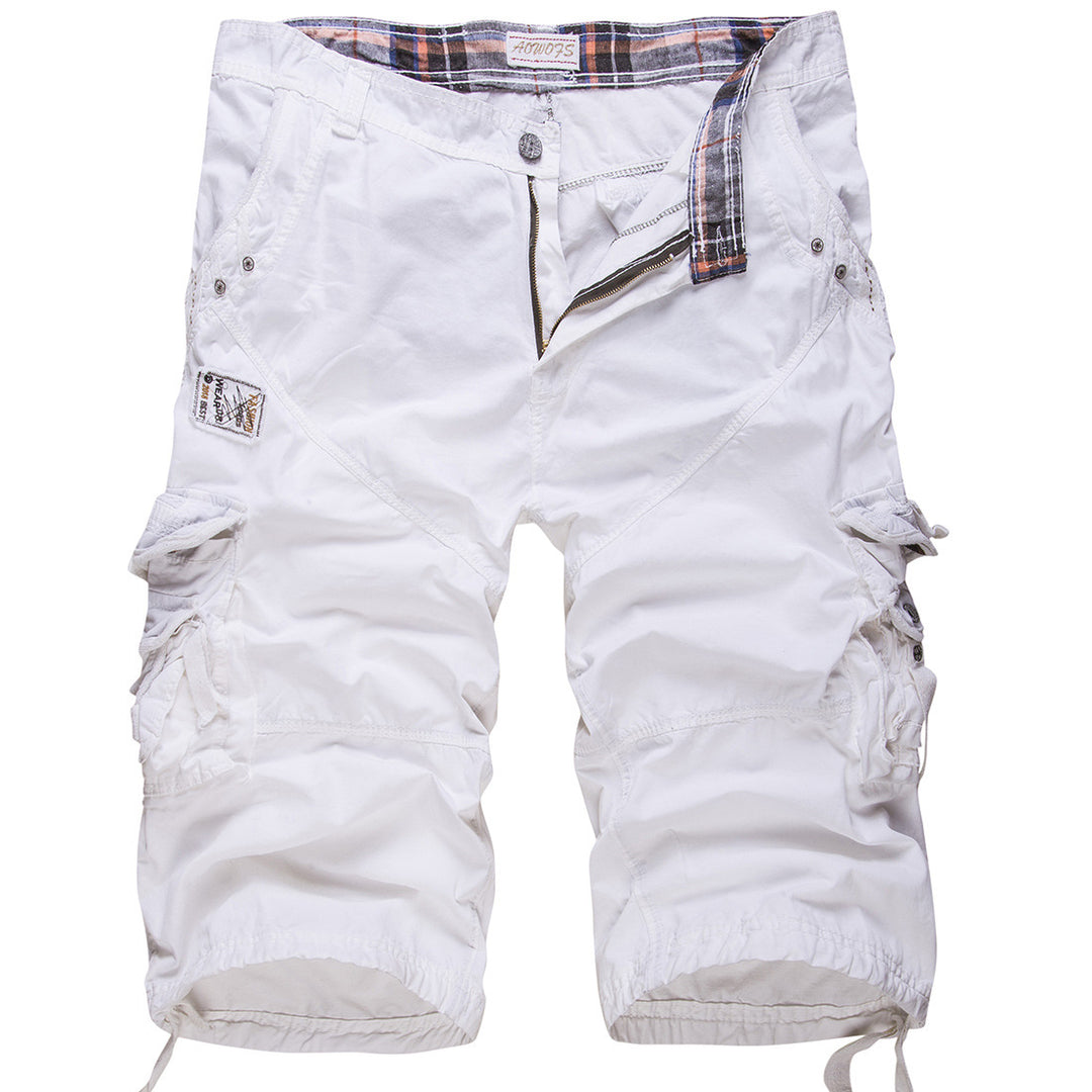 Herren Cargoshorts mit multifunktionalen Taschen und verstellbarem Bund Echoarchiv
