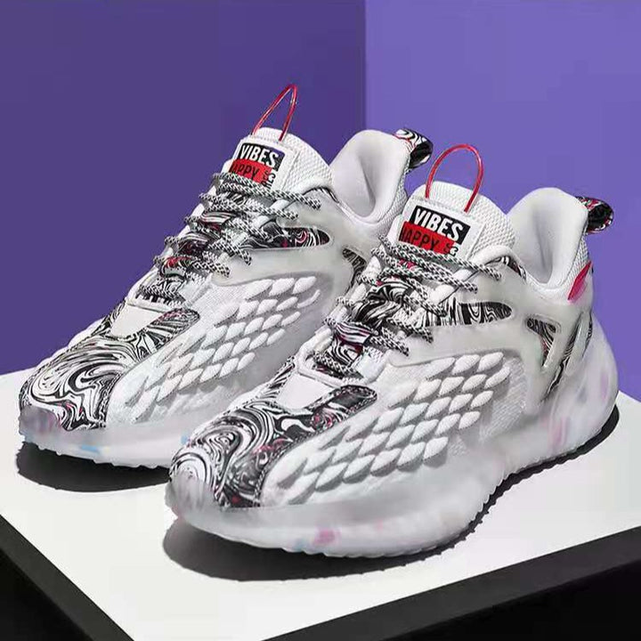 Unisex nan avantgardistischer Hybrid-Sneaker mit strukturierter Flechtapplikation und stützender Fersenbrücke Echo Archiv