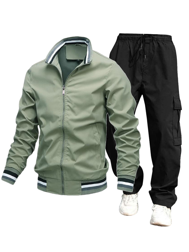 Herren Sportliche Jacke und Cargo-Hosen Echo Archiv