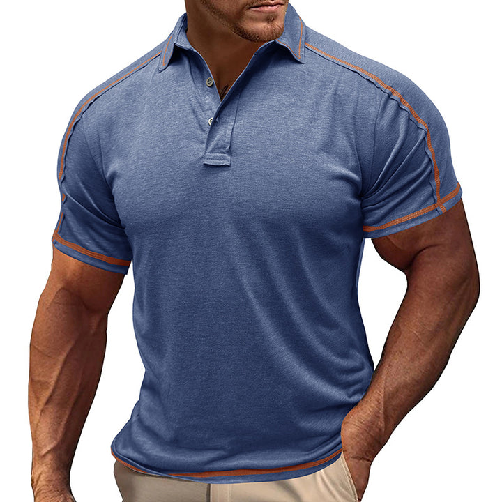 Herren Sportliches Poloshirt Echoarchiv