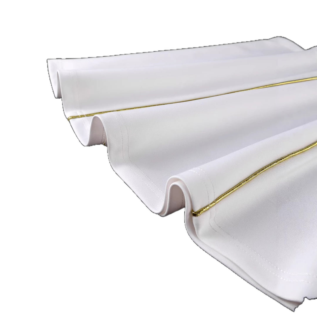 Damen eleganter Maxirock mit Goldakzenten Echo Archiv