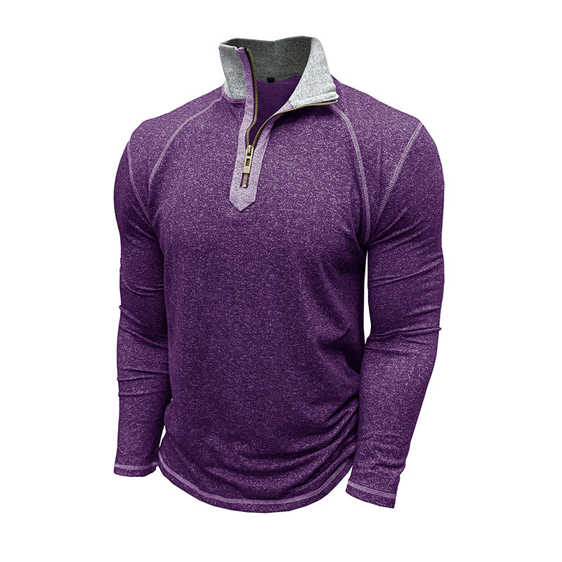 Herren Funktions-Thermo-Pullover mit Stehkragen Echoarchiv