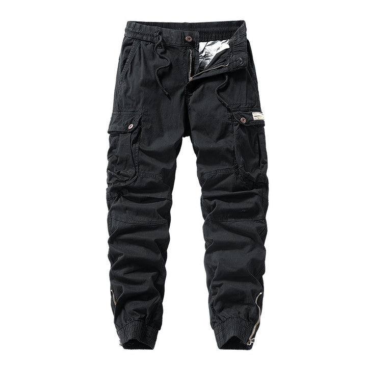 Herren Cargo-Jogginghose im Utility‑Stil mit elastischem Tunnelzugbund und verstärkten Kniepaneelen Echo Archiv