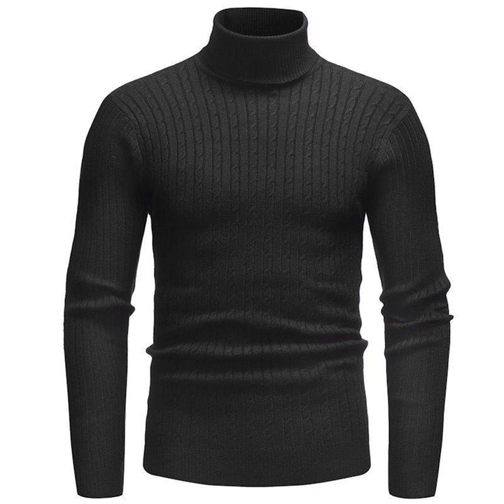 Herren feinstrick Rollkragenpullover Echoarchiv