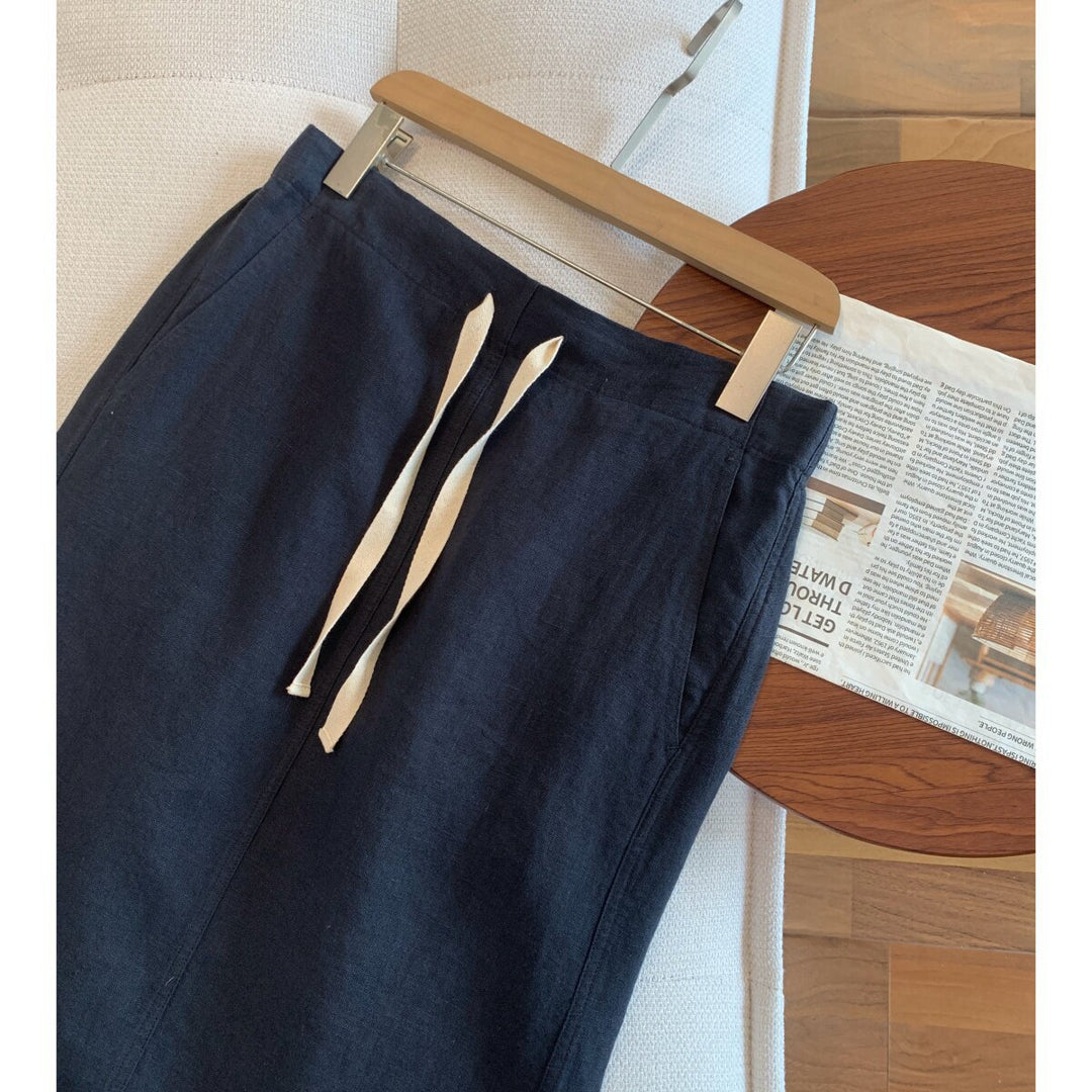 Damen Legere Leinenbluse Echoarchiv