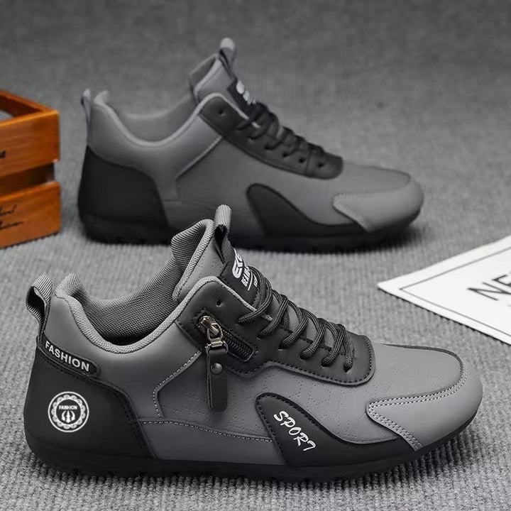 Herren Sportliche Outdoor-Sneaker mit Reißverschluss-Detail und griffiger Trail-Sohle Echoarhiv