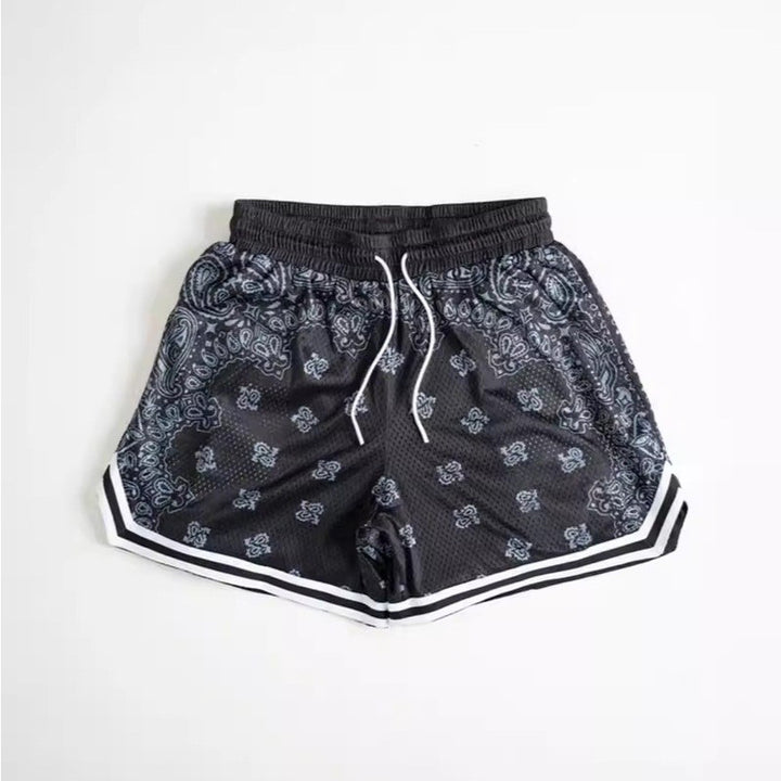 Herren Bandana Druck Sportshorts Echoarchiv
