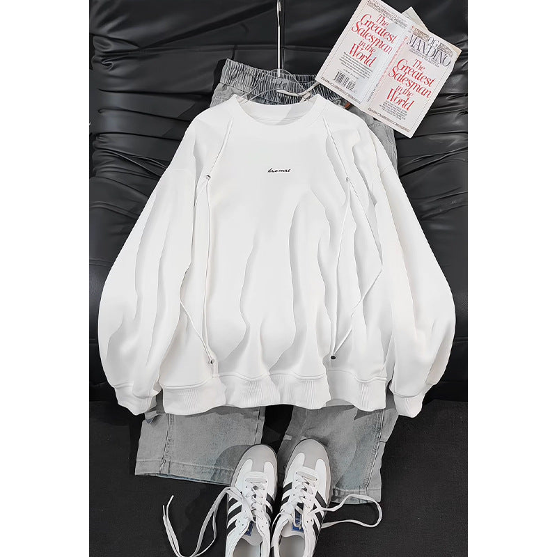 Damen Lässiger Oversized Sweatshirt mit eleganten Akzenten Echo Archiv