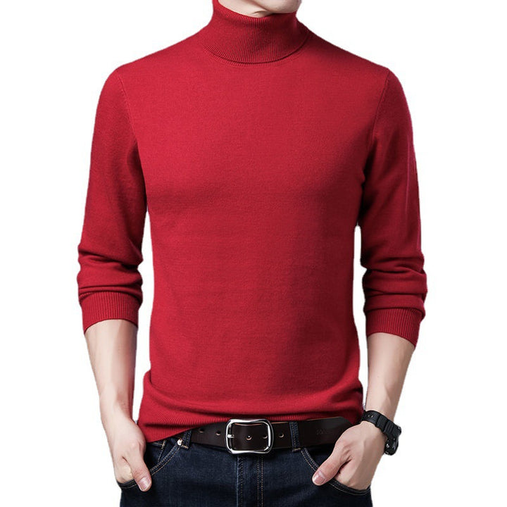 Herren Rollkragenpullover aus weichem Strick Echoarchiv