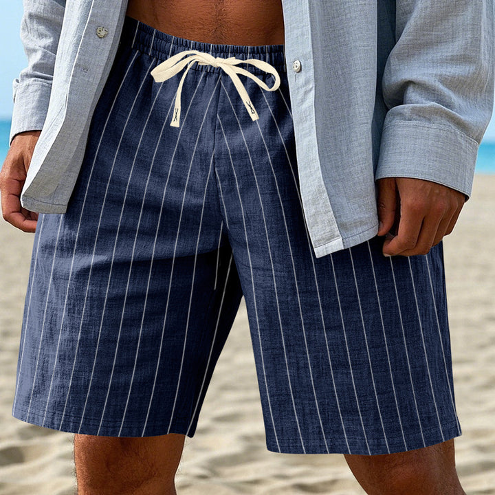 Herren Badeshorts mit elastischem Bund und verstellbarem Kordelzug Echoarchiv
