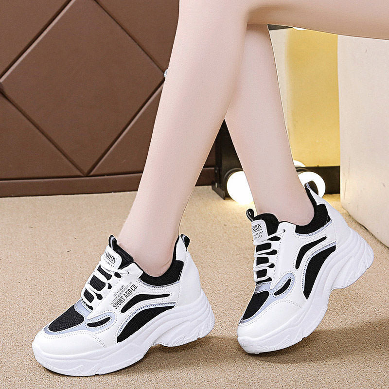Damen Sportliche Chunky Sneakers mit atmungsaktiver Obermateriel von Echo Archiv