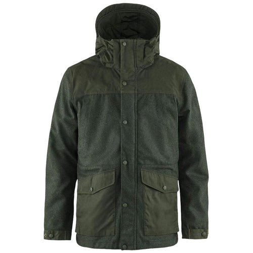 Herren funktionale Parkajacke mit abnehmbarer Kapuze Echoarchiv