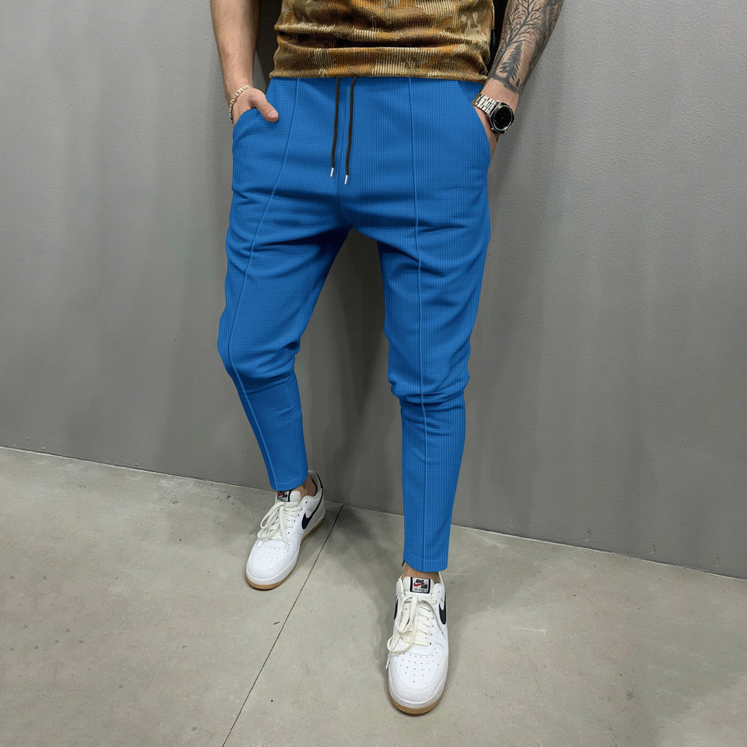 Herren elegante Jogginghose mit stylishen Details Echoarchiv