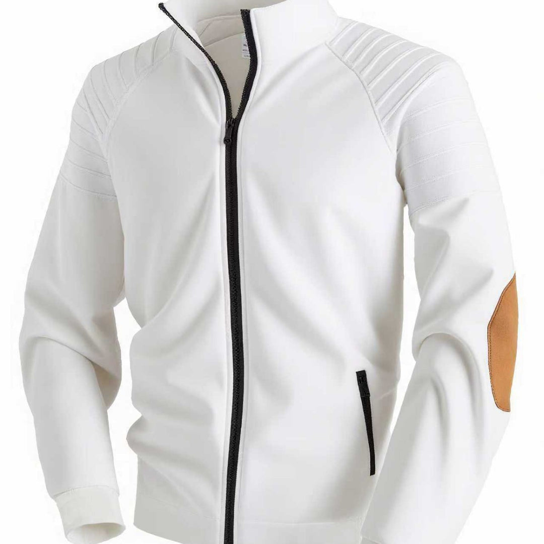 Herren sportliche Jacke mit stylischen Plissee-Ärmeln Echoarchiv
