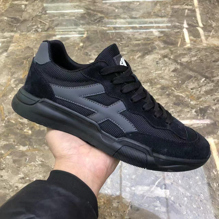 Herren Urbaner Casual-Sneaker aus Wildleder- und Mesh-Mix mit ergonomischer dämpfender Sohle Echoarhiv