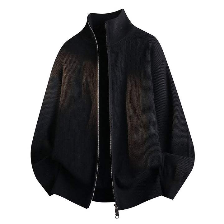 Damen Modische Strickjacke mit Stehkragen Echo Archiv