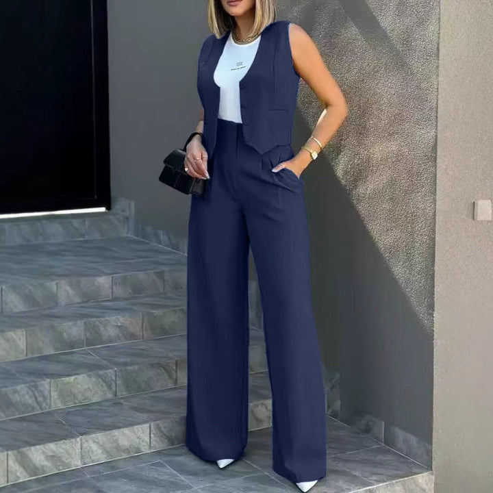 Damen Elegantes und Echoarchivrnes Zweiteiler Ensemble Echoarchiv