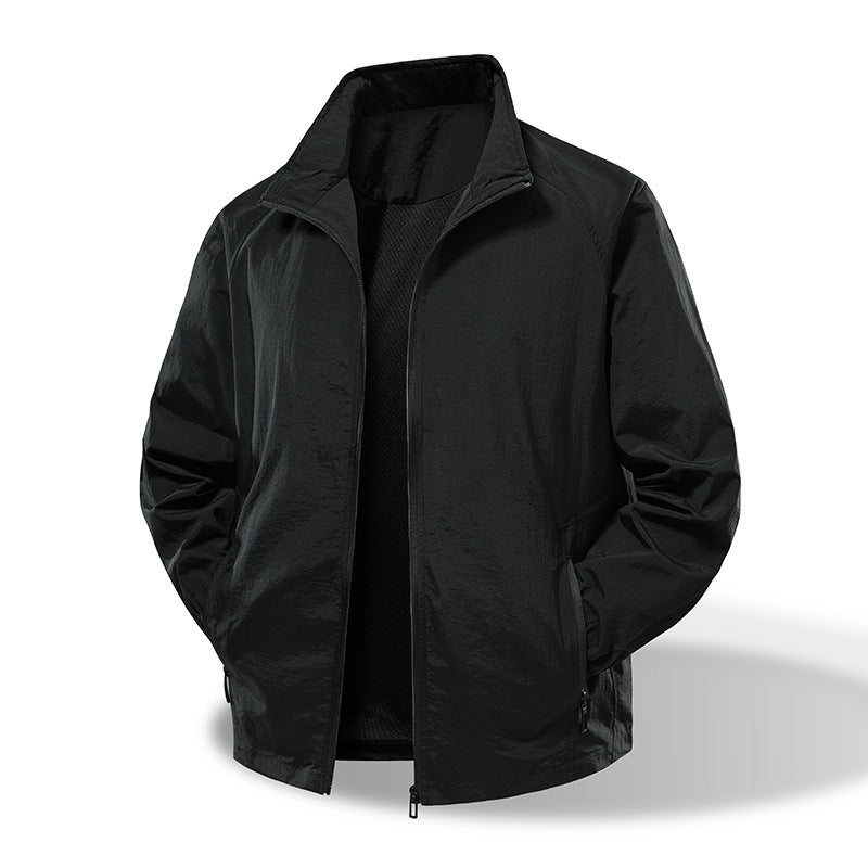 Herren Leichte Übergangsjacke mit atmungsaktiven Materialien Echo Archiv