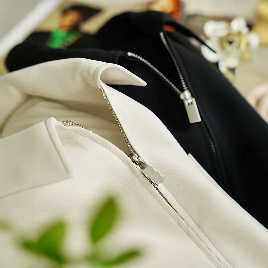 Damen Modische Übergangsjacke mit schmalem Schnitt Echoarchiv
