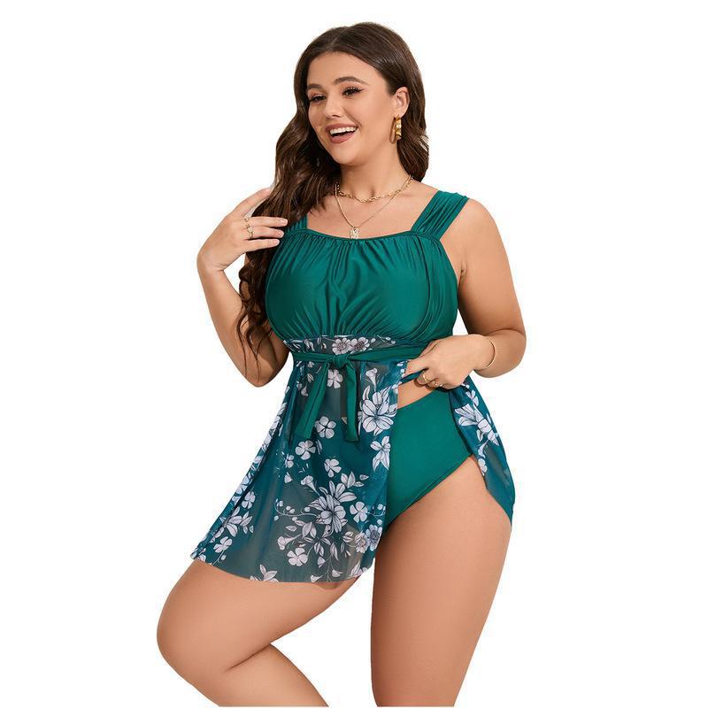 Damen Strandkleid mit transparentem Überrock Echo Archiv