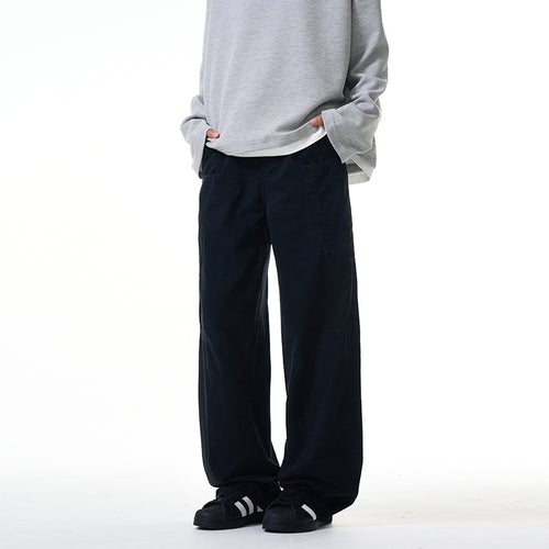 Damen Weit geschnittene Workwear-Hose im Baggy‑Stil mit großen aufgesetzten Fronttaschen Echo Archiv