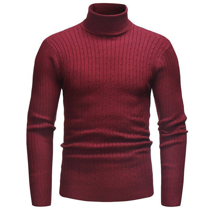 Herren feinstrick Rollkragenpullover Echoarchiv