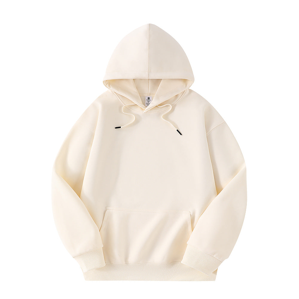 Unisex Minimalistischer Oversize-Kapuzenpullover mit French‑Terry-Qualität und verstärkten Nähten Echoarchiv