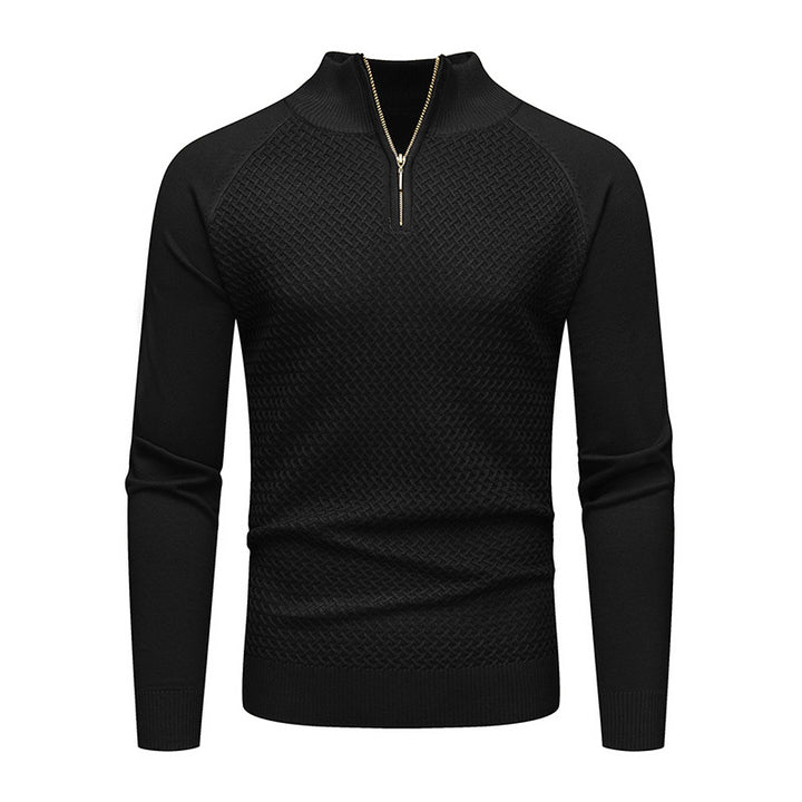 Herren Strickpullover mit Reißverschluss Echoarchiv