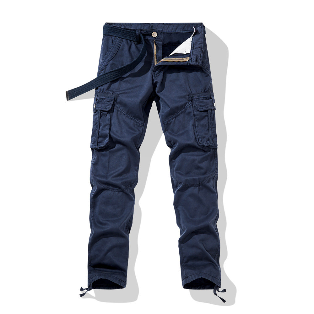 Herren Taktische Cargohose mit Knieabnähern, Mehrfachtaschen und Kordelzug Echo Archiv