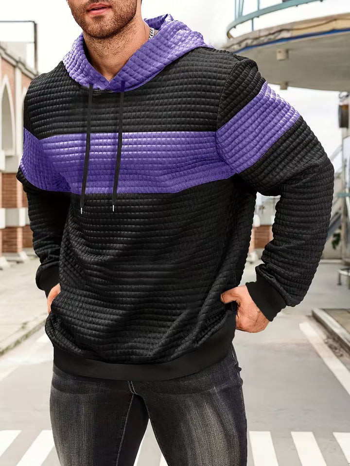 Herren Urbaner Kapuzenpullover mit innovativer Struktur Echoarchiv