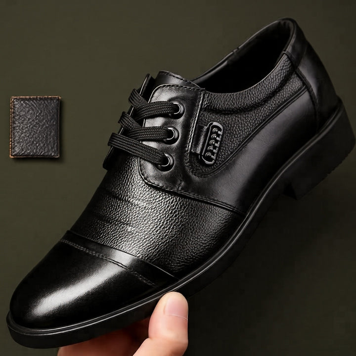 Herren Klassische Leder Schnürschuhe Echoarchiv