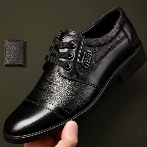 Herren Klassische Leder Schnürschuhe Echoarchiv
