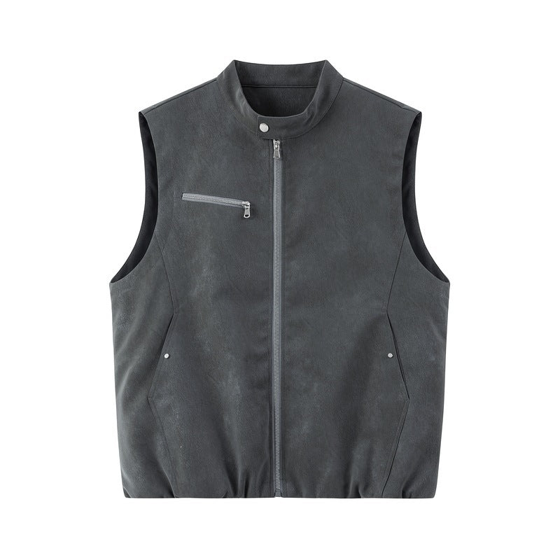 Herren Stylische Lederweste Echo Archiv