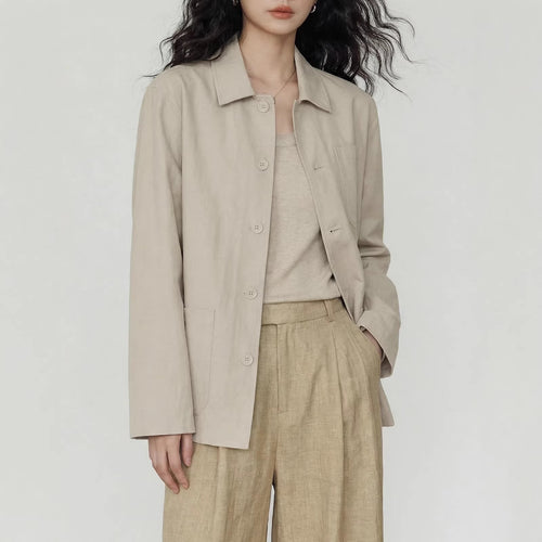 Damen Modische Utility-Jacke Echo Archiv