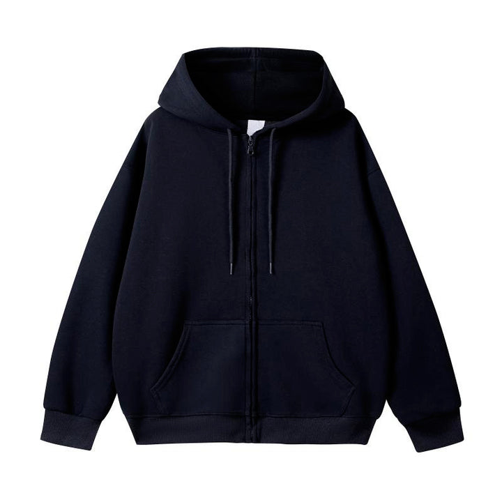 Unisex Oversize-Kapuzenjacke mit durchgehendem Reißverschluss und Kängurutasche Echo Archiv