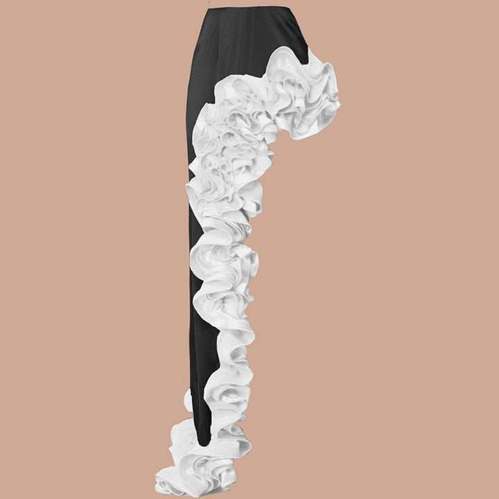 Damen auffälliges Badeanzug und Palazzo-Hose Set Echo Archiv