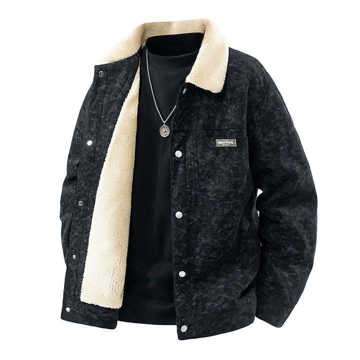 Herren Urbaner Overshirt mit modernen Taschen – Taviero