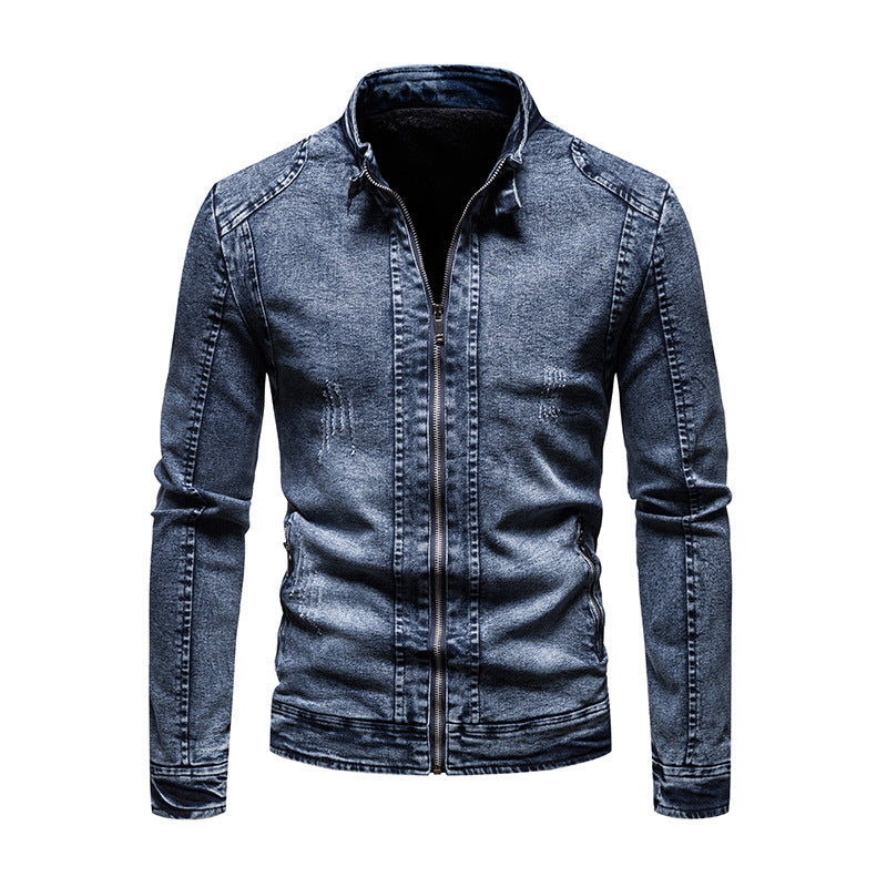 Herren Modische Jeansjacke Echo Archiv