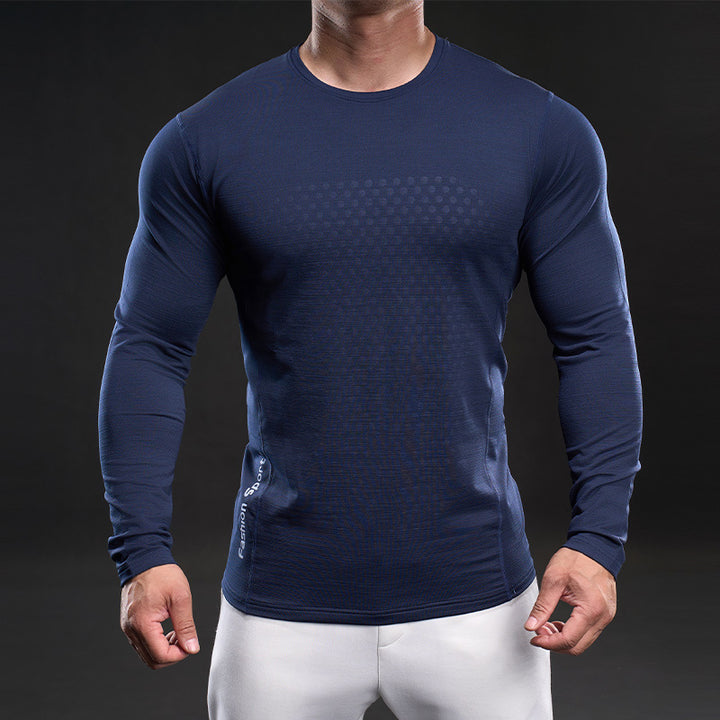 Herren atmungsaktives Langarm-Funktionsshirt Echoarchiv