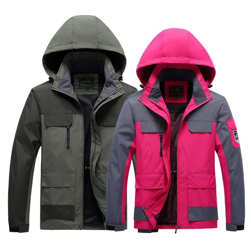 Männermächtiger Outdoor-Feldparka – Taviero