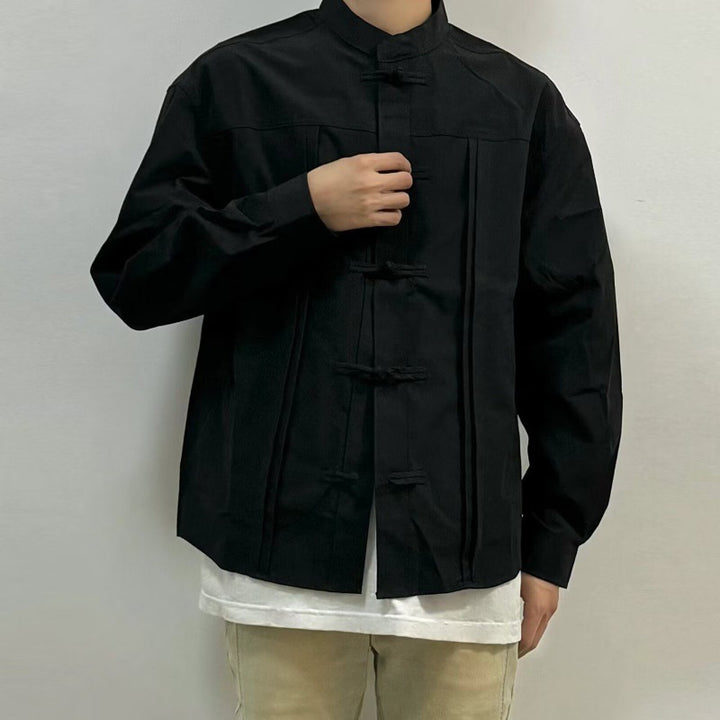 Herren Modische Chinesische Kunstjacke Echo Archiv
