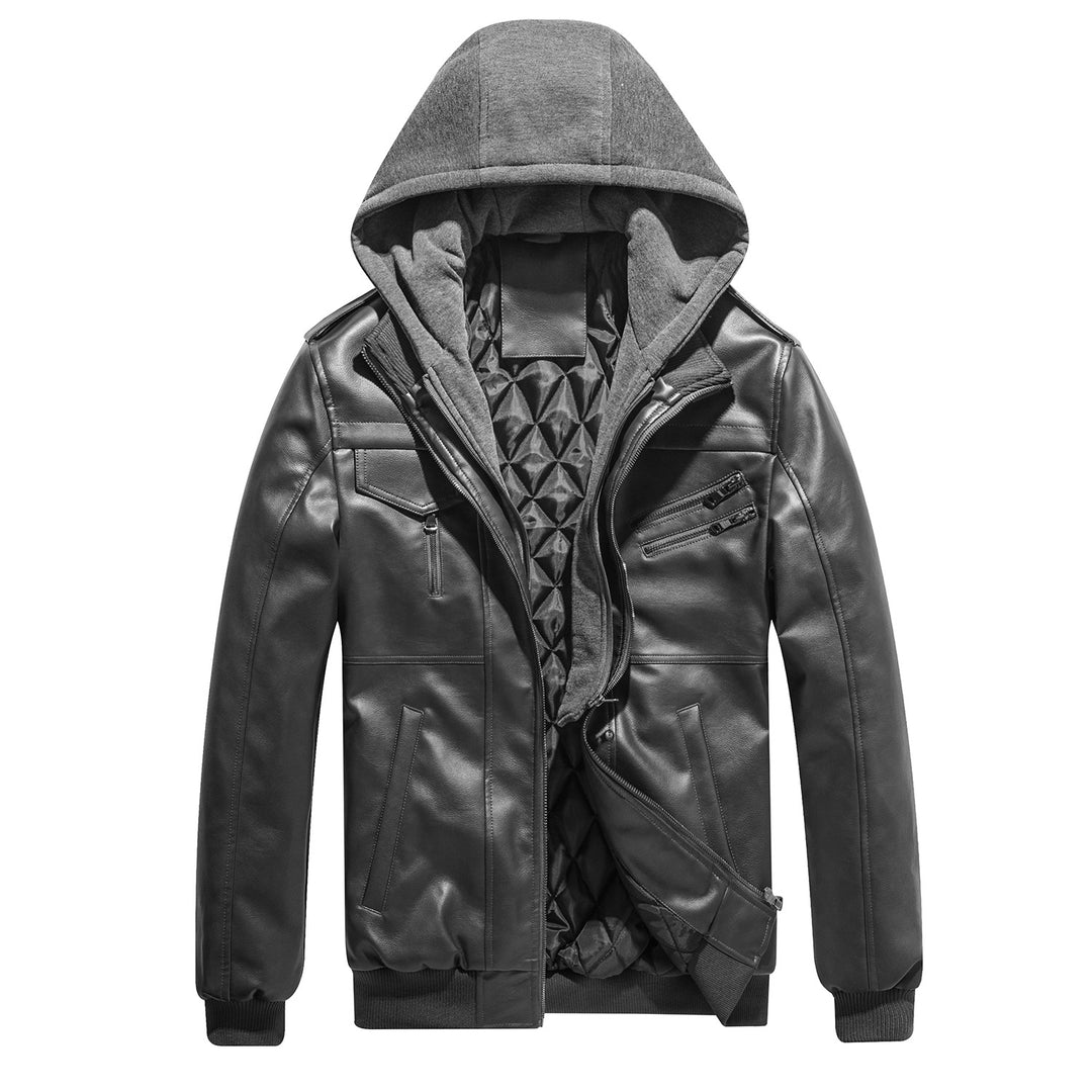 Herren Übergangsjacke mit abnehmbarer Kapuze Echoarchiv