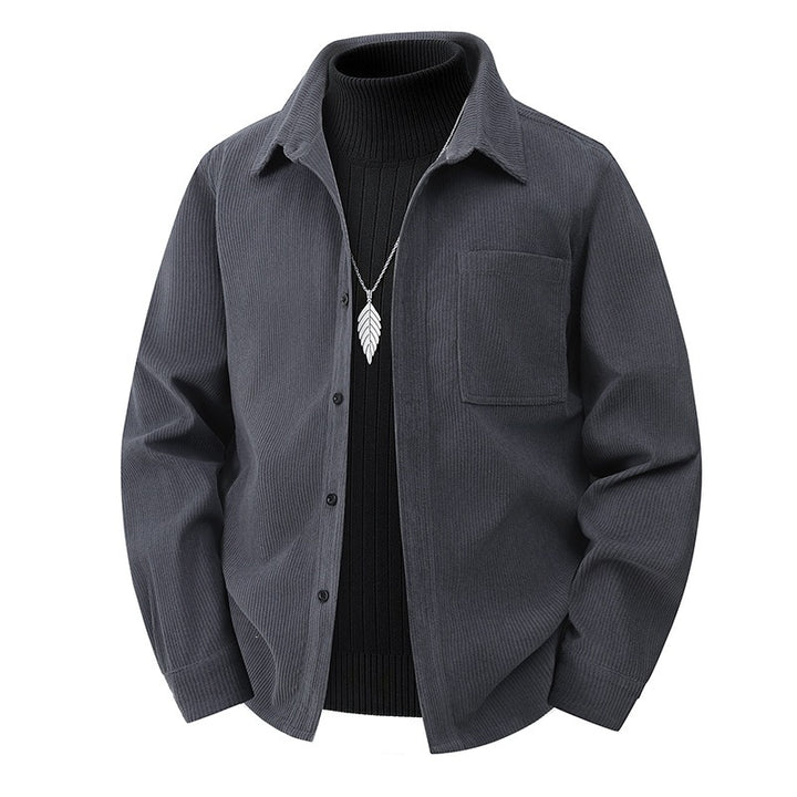 Herren Hochwertige Cordjacke Echo Archiv