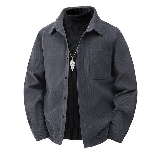 Herren Hochwertige Cordjacke Echo Archiv