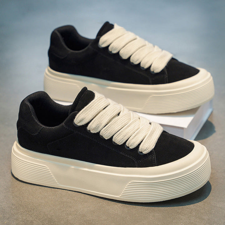 Damen Sneaker mit hochwertiger Veloursleder-Oberfläche und bequemer Laufsohle Echo Archiv