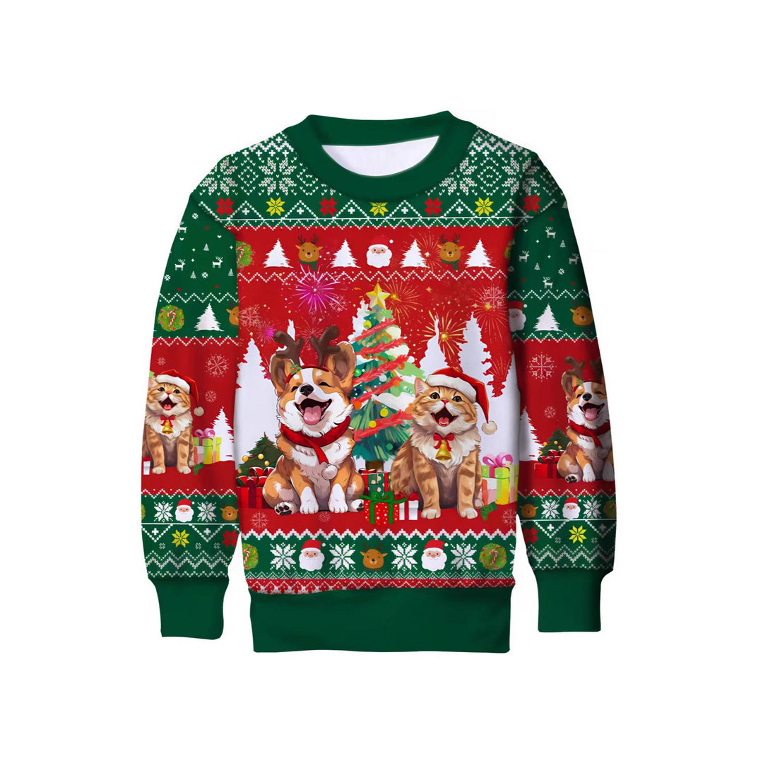 Damen Lustiger Weihnachts-Sweater Echoarchiv