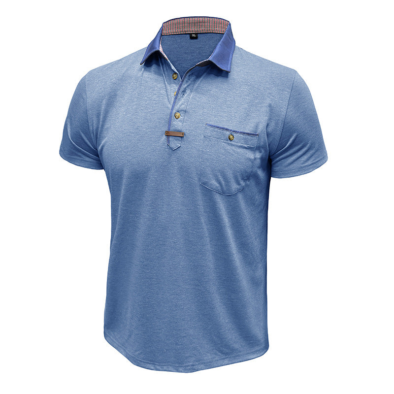 Herren Poloshirt mit modischem Kragen und stylischen Akzenten Echoarchiv