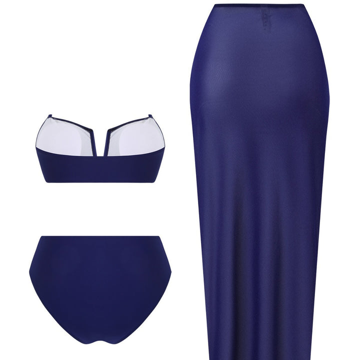 Damen Badeanzug-Set mit elegantem Rock von Echo Archiv